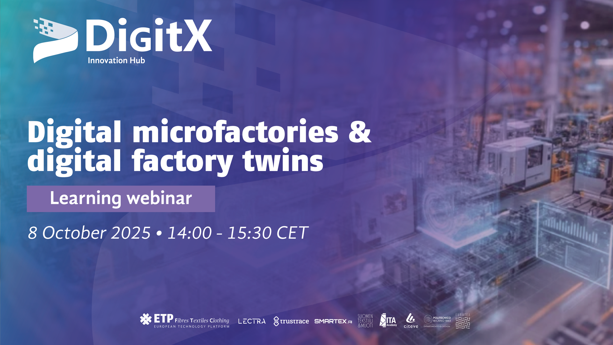 Digital microfactories & digital factory twins