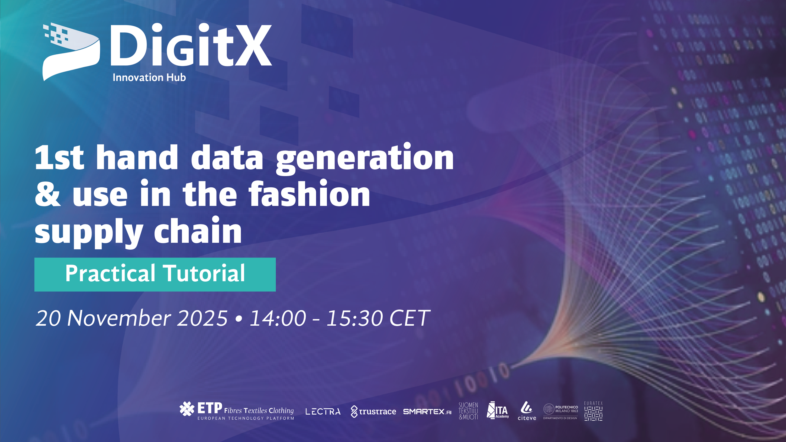 1st hand data generation & use in the fashion supply chain