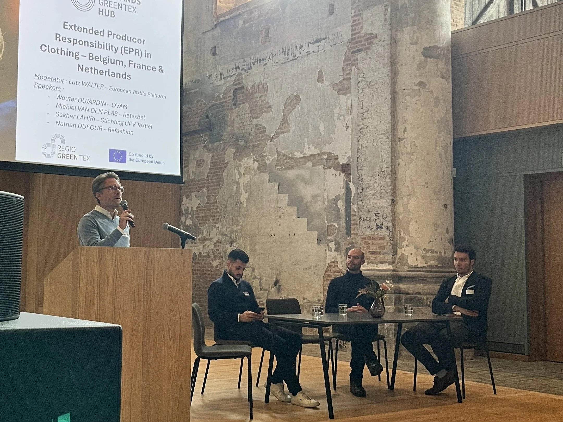 Textile ETP discusses EPR at RegioGreenTex workshop in Belgium