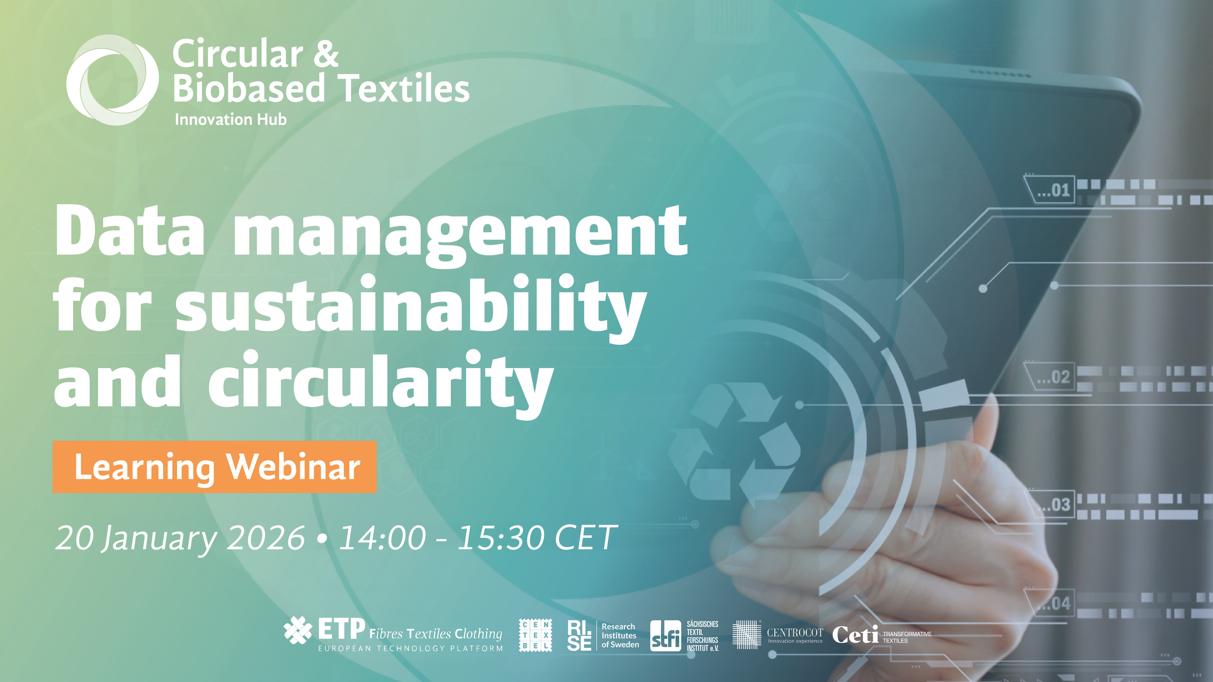 Data management for sustainability and circularity