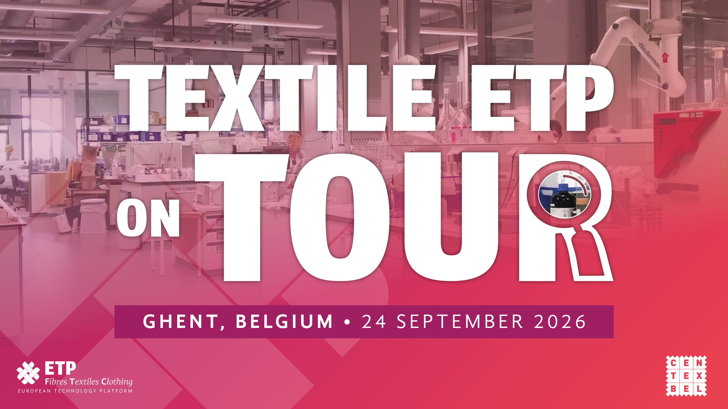 Textile ETP on Tour in Ghent, Belgium