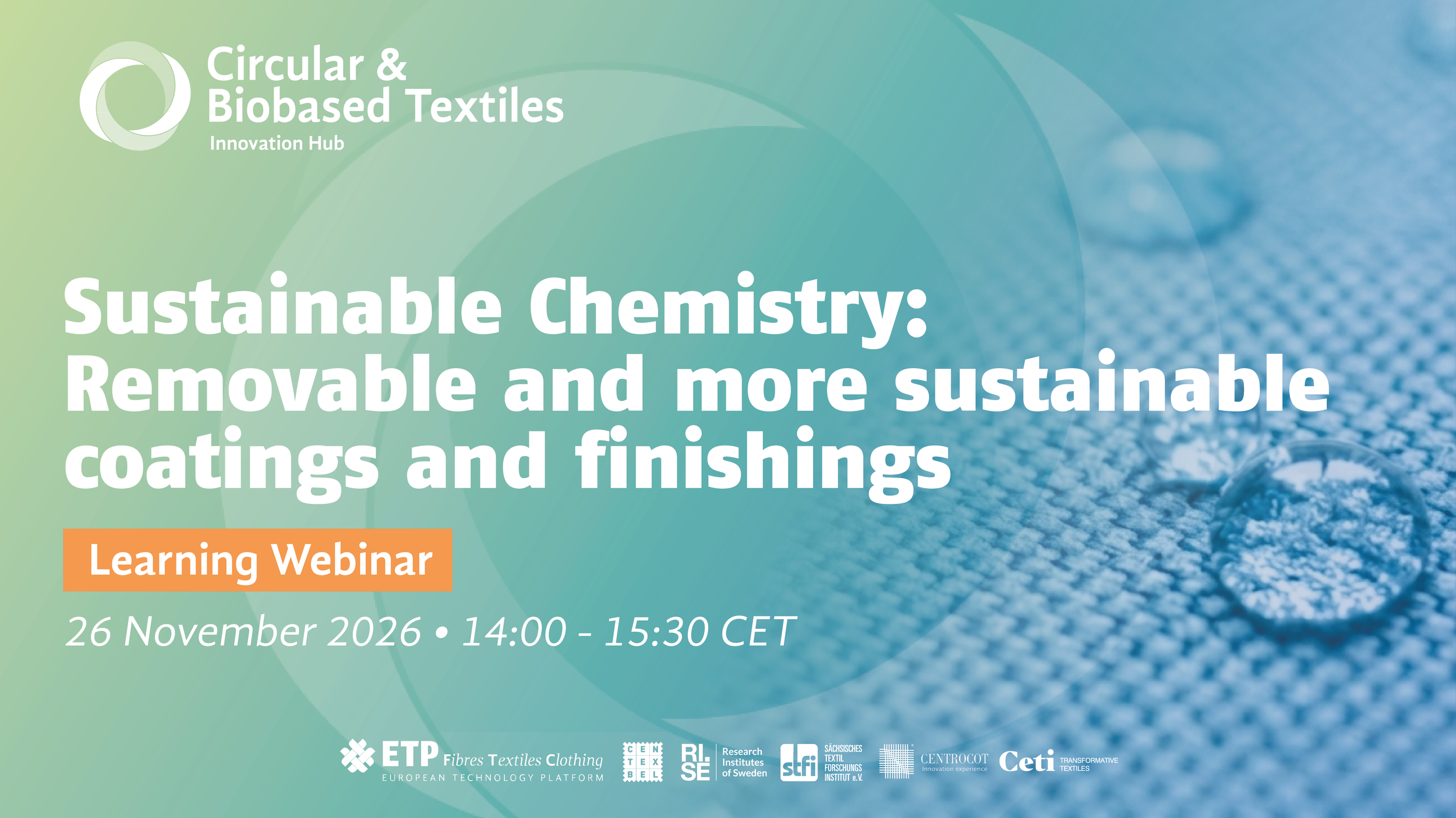 Sustainable Chemistry: Removable and more sustainable coatings and finishings