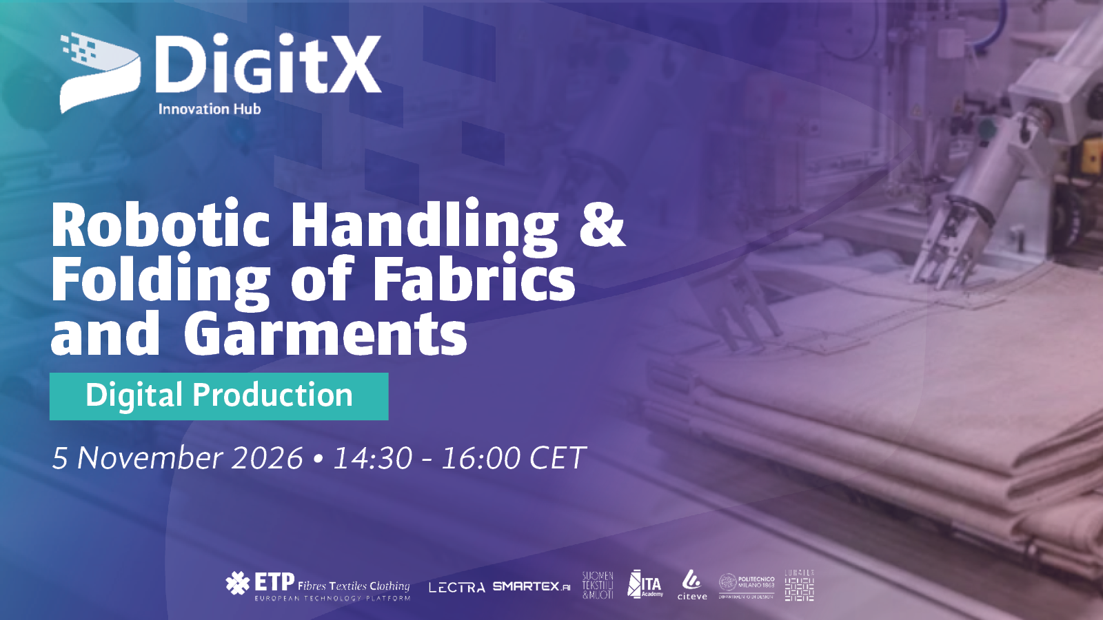Robotic Handling &amp; Folding of Fabrics and Garments