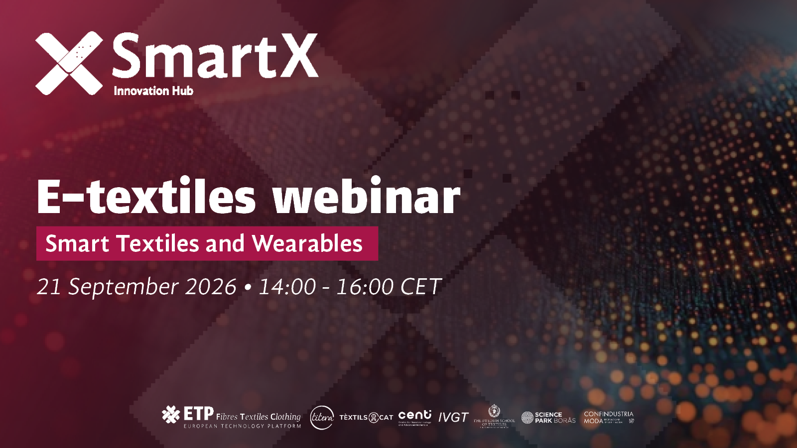 E-textiles webinar