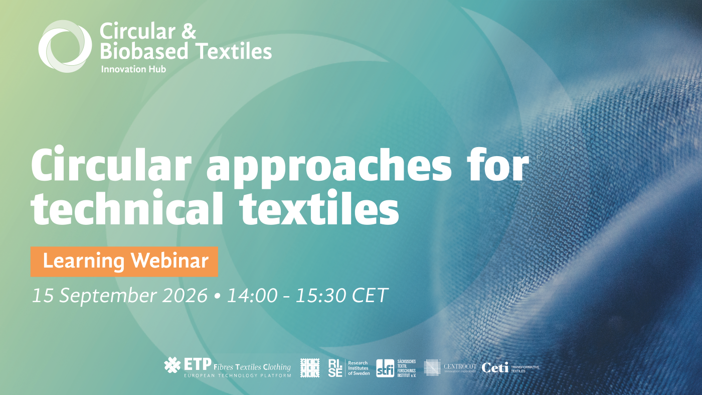 Circular approaches for technical textiles
