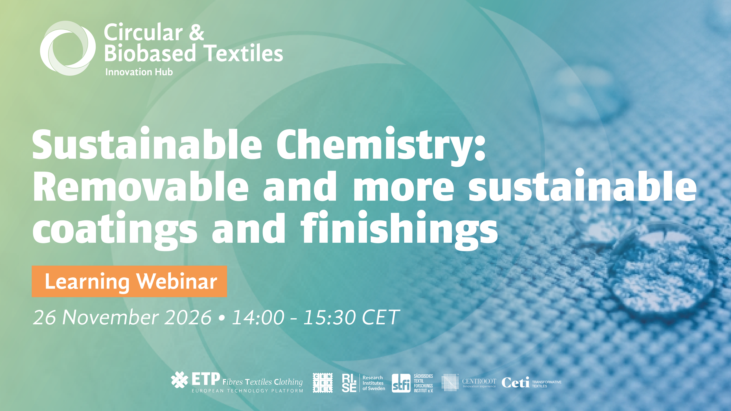 Sustainable Chemistry: Removable and more sustainable coatings and finishings
