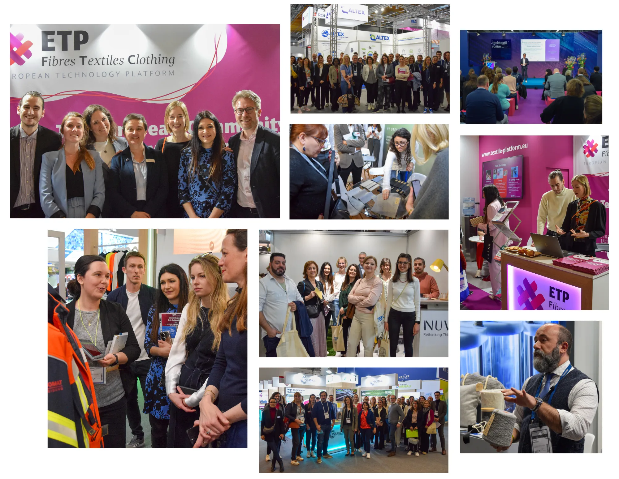 Techtextil 2024: Textile ETP in the middle of technical textile ...