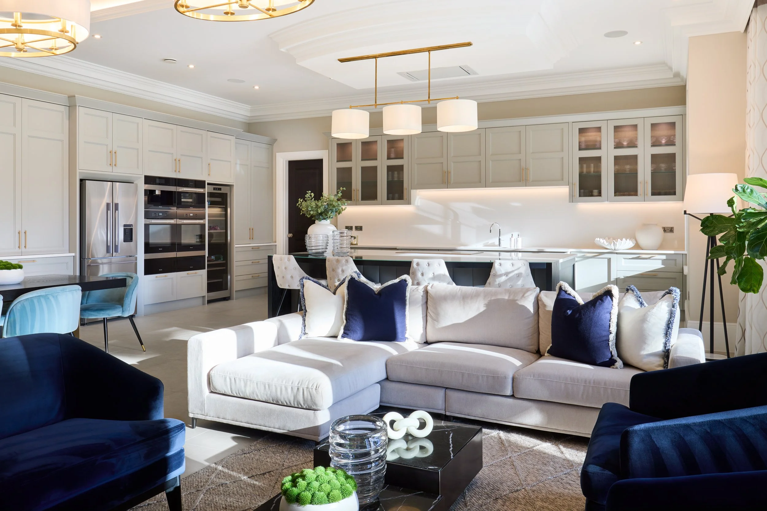 Furnbury Interior Design Burwood Park Surrey Open Space Seating