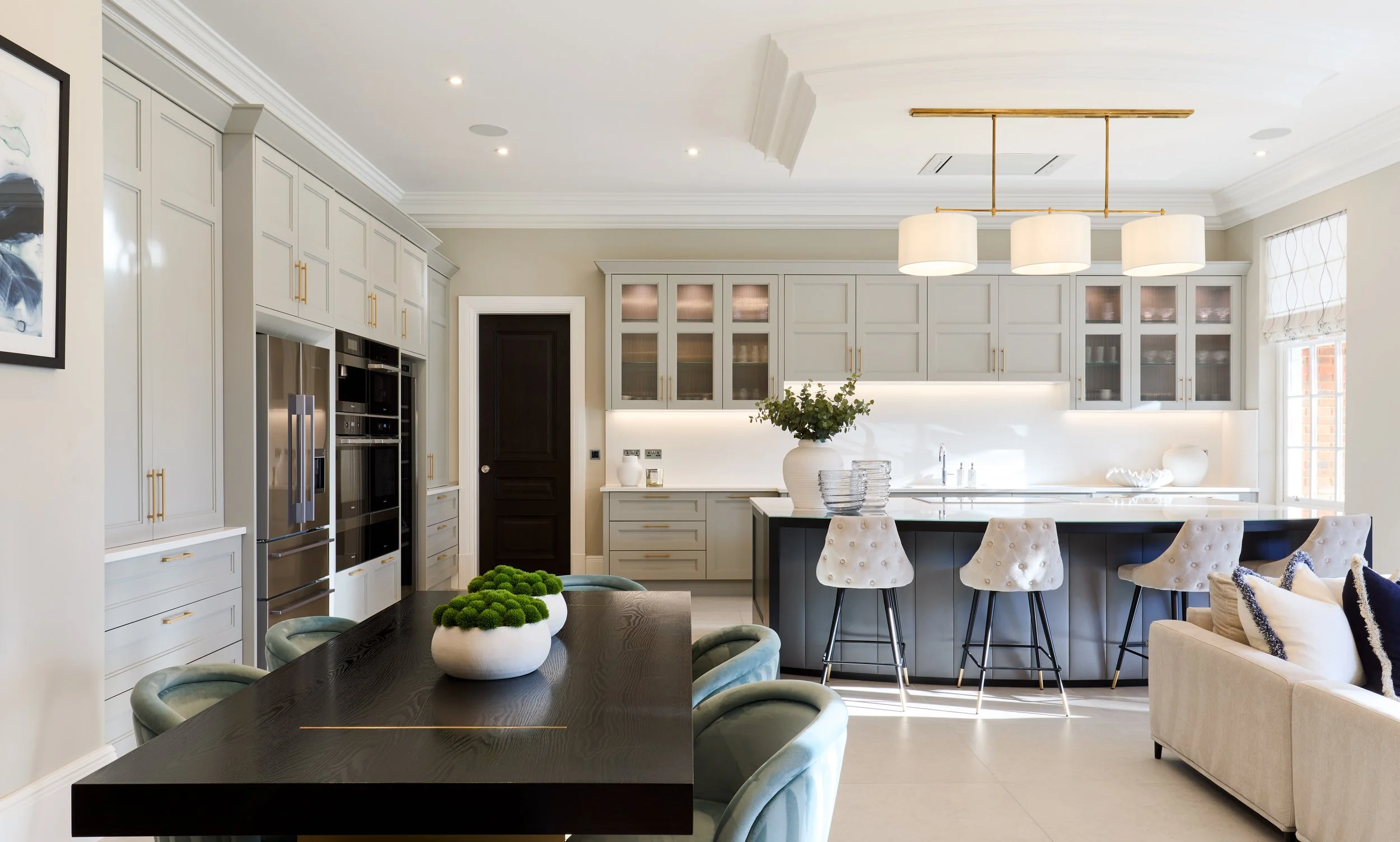 Furnbury Interior Design Burwood Park Surrey Open Space