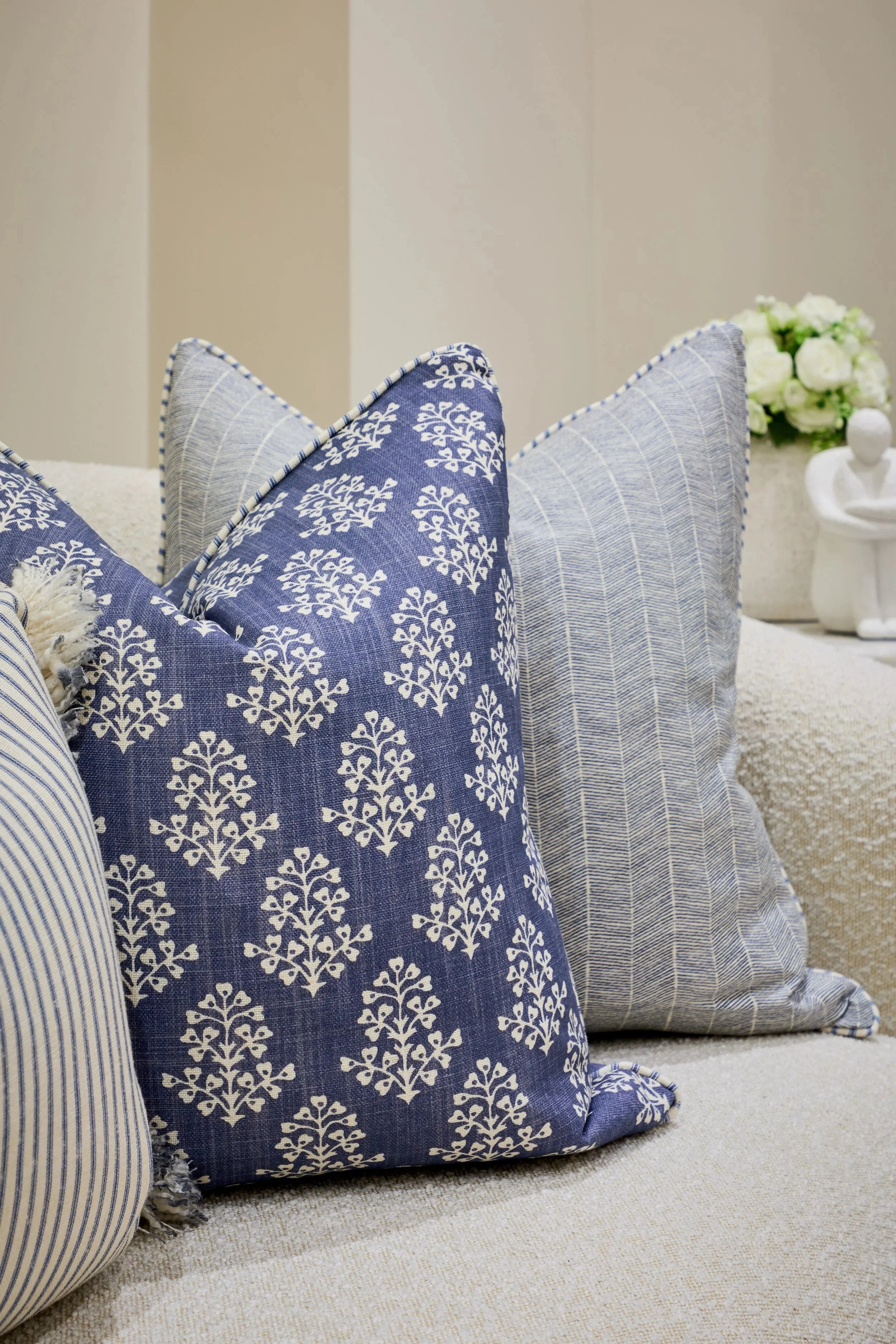 Furnbury Interior Design Burwood Park Surrey Cushions