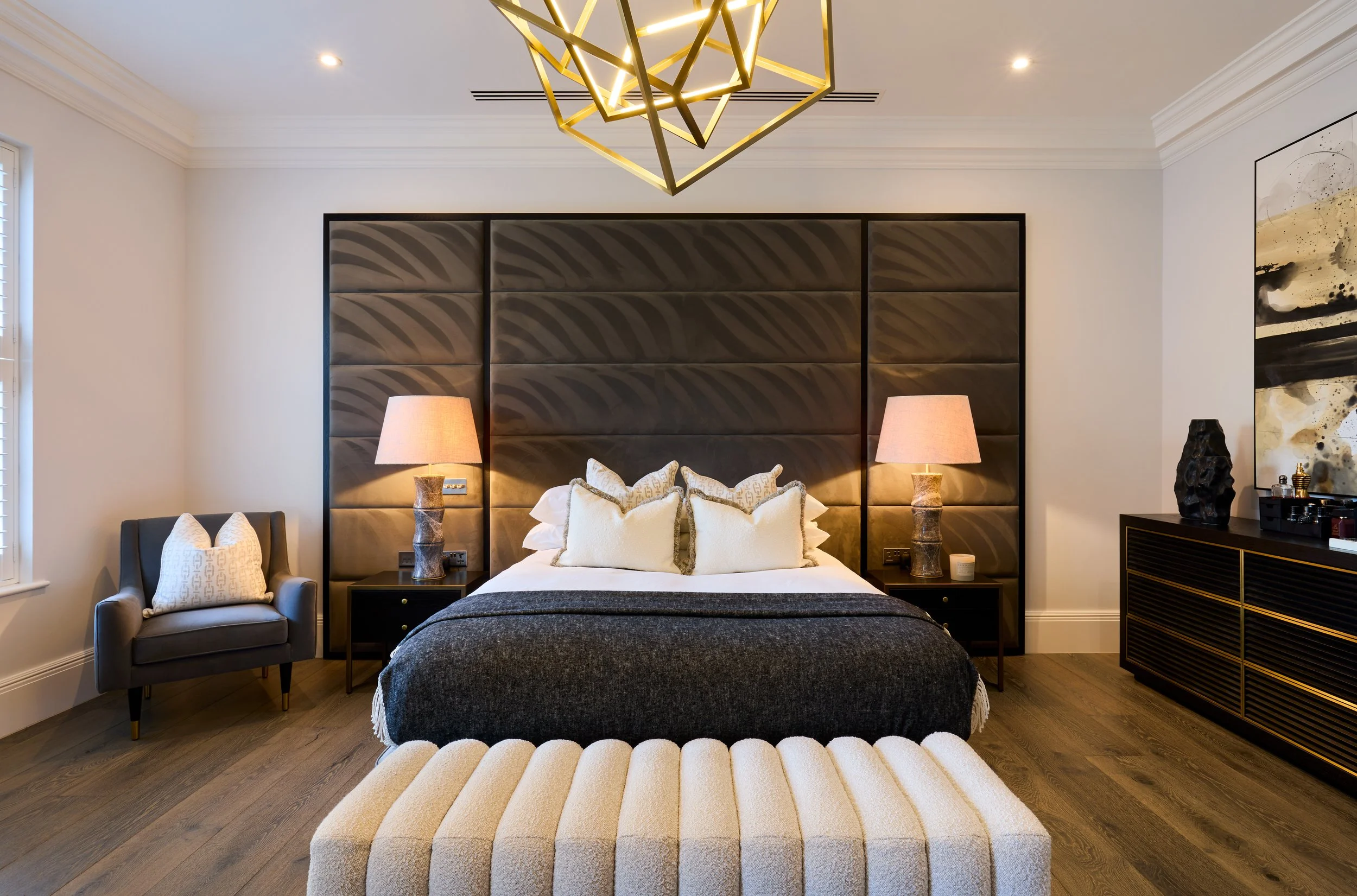 Furnbury Interior Design Burwood Park Surrey Bedroom 3