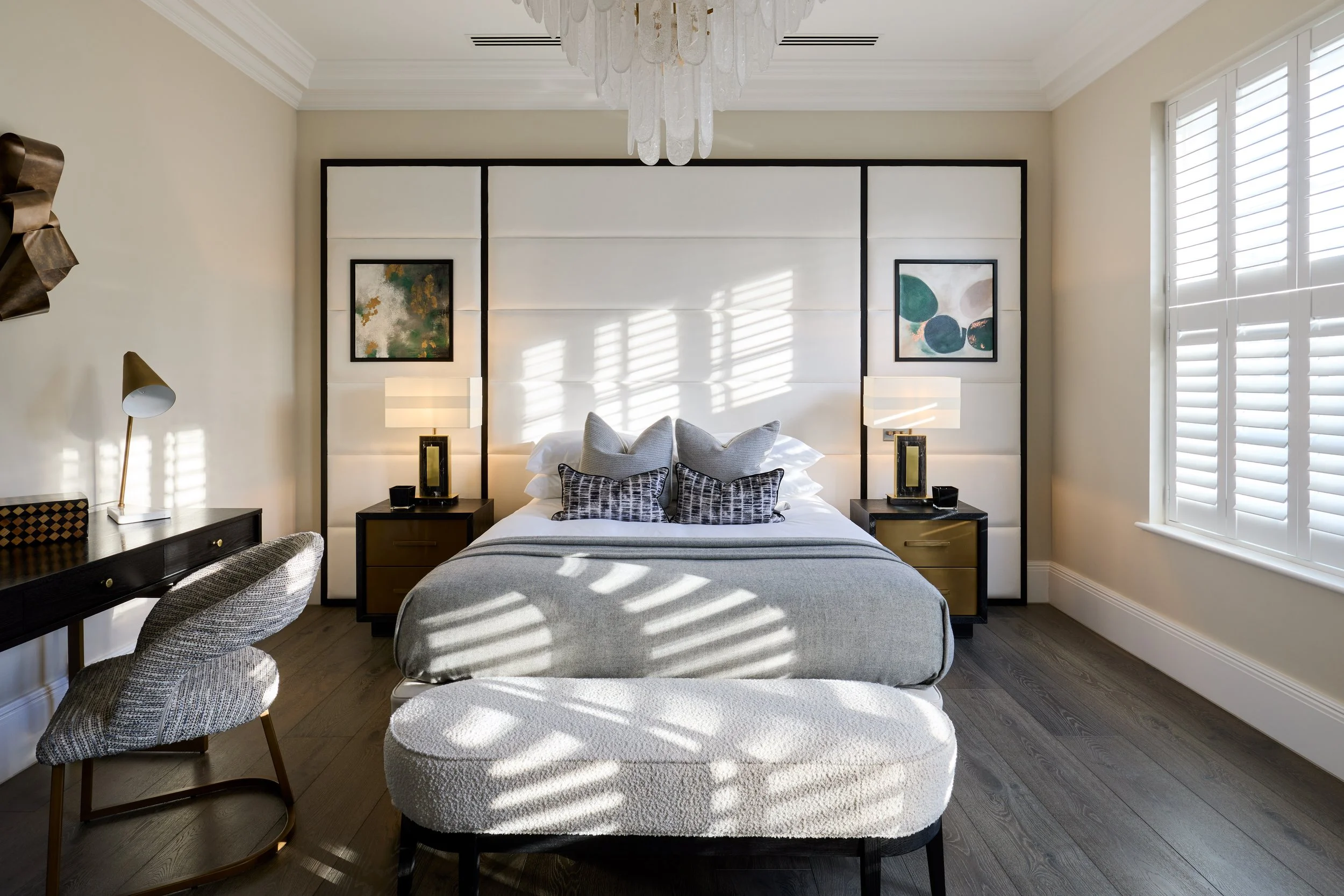Furnbury Interior Design Burwood Park Surrey Bedroom 1