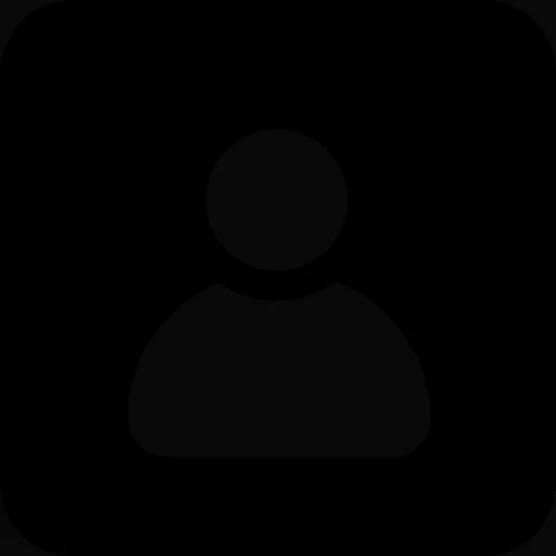 Generic user icon of a person