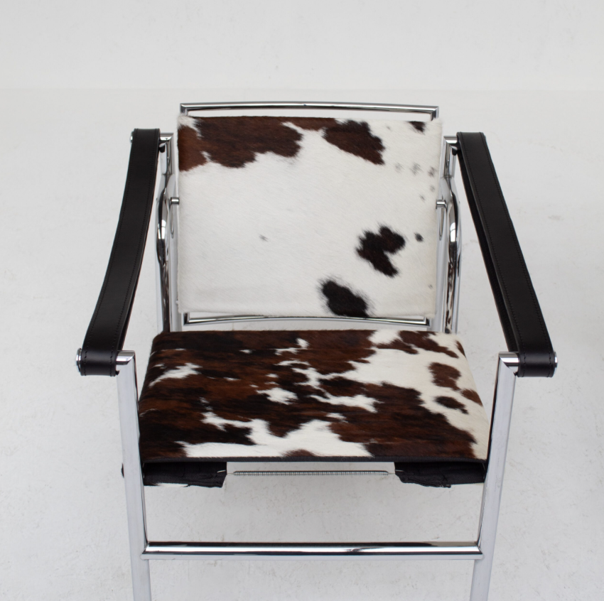 LC1 Cowhide Armchair by Le Corbusier for Cassina
