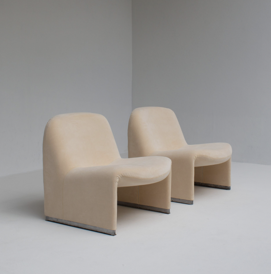 Pair of Alky Chairs by Giancarlo Piretti for Anonima Castelli, 1970s