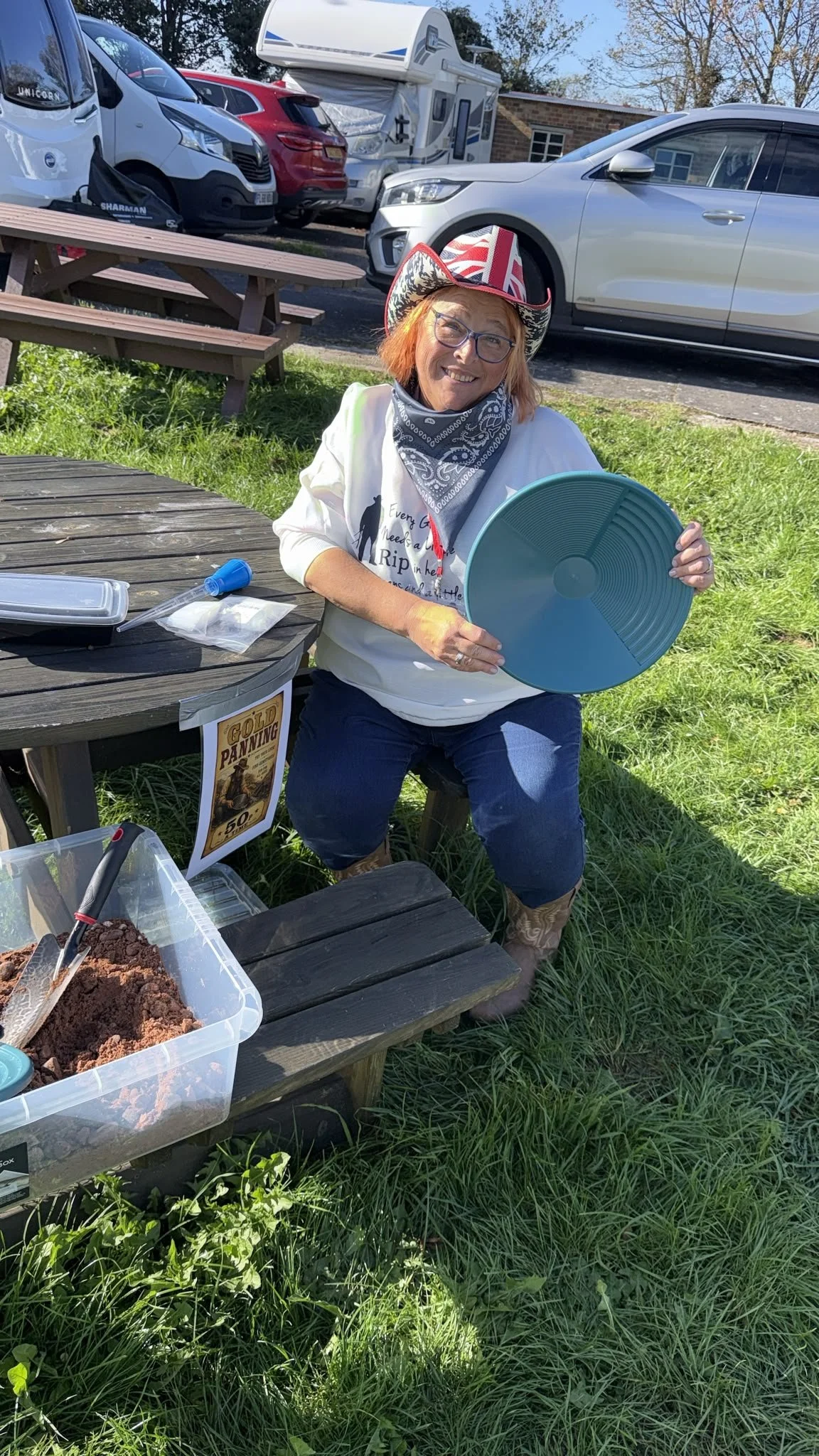 Panning for Gold fun event