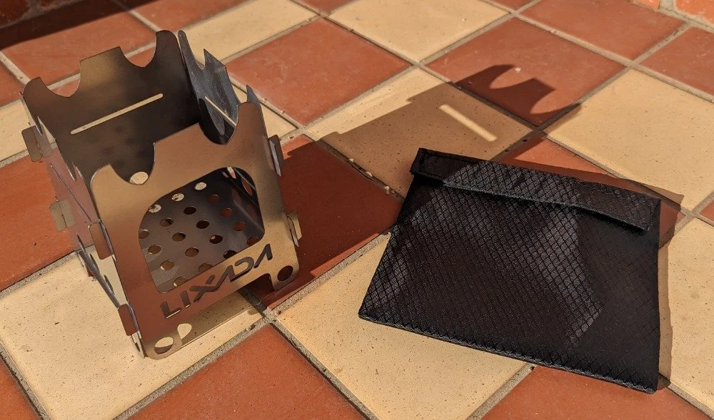 Product Review                                       - Titanium wood stove 72g £20