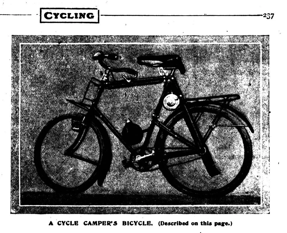 A Camper’s Bicycle from 1905