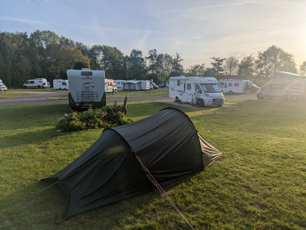 An Overnight at Chipping Norton Camping and Caravan Club Site.