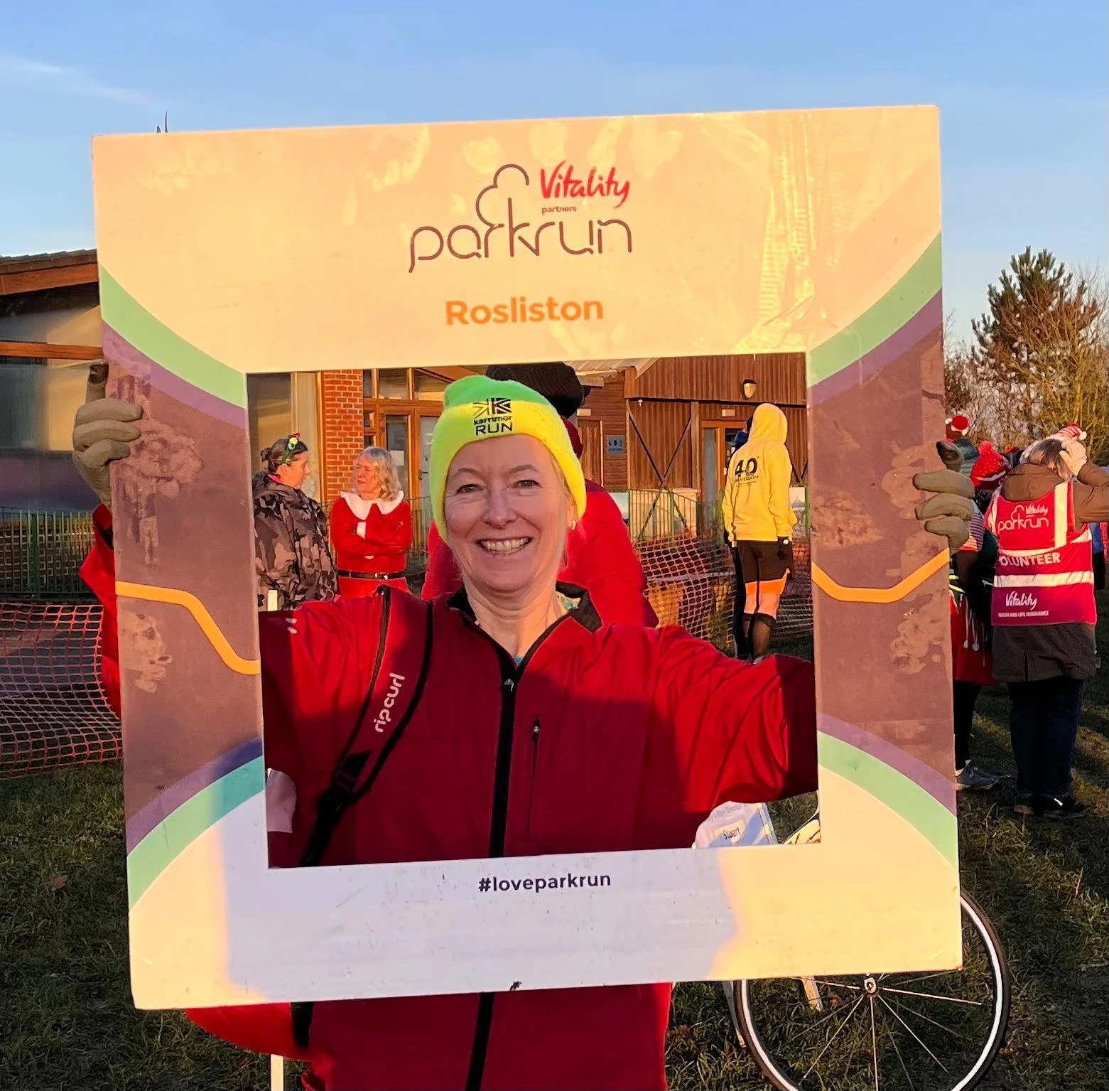 ALC runners at Rosliston parkrun