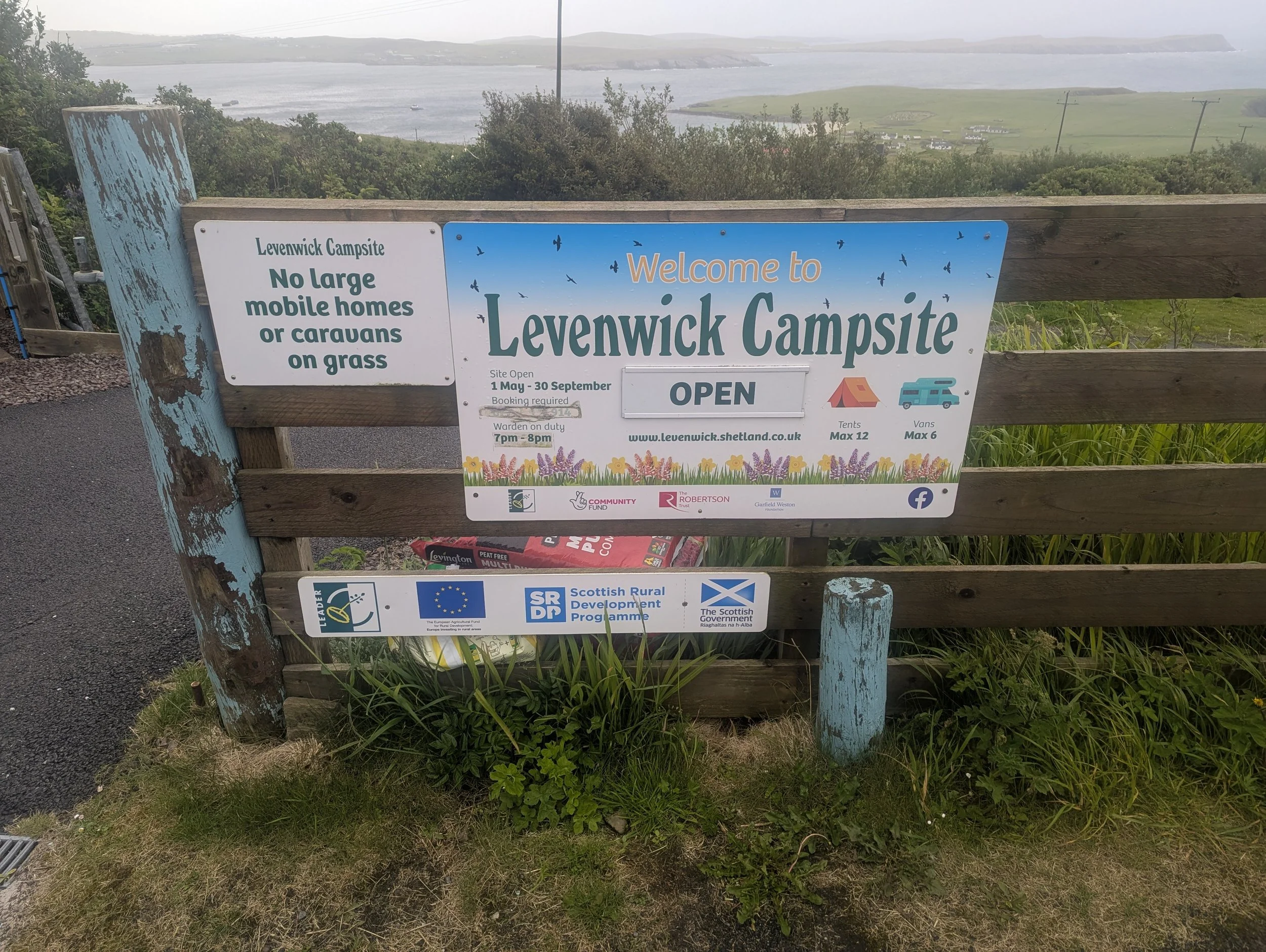 A Shetland Community Camp Site     - Levenwick