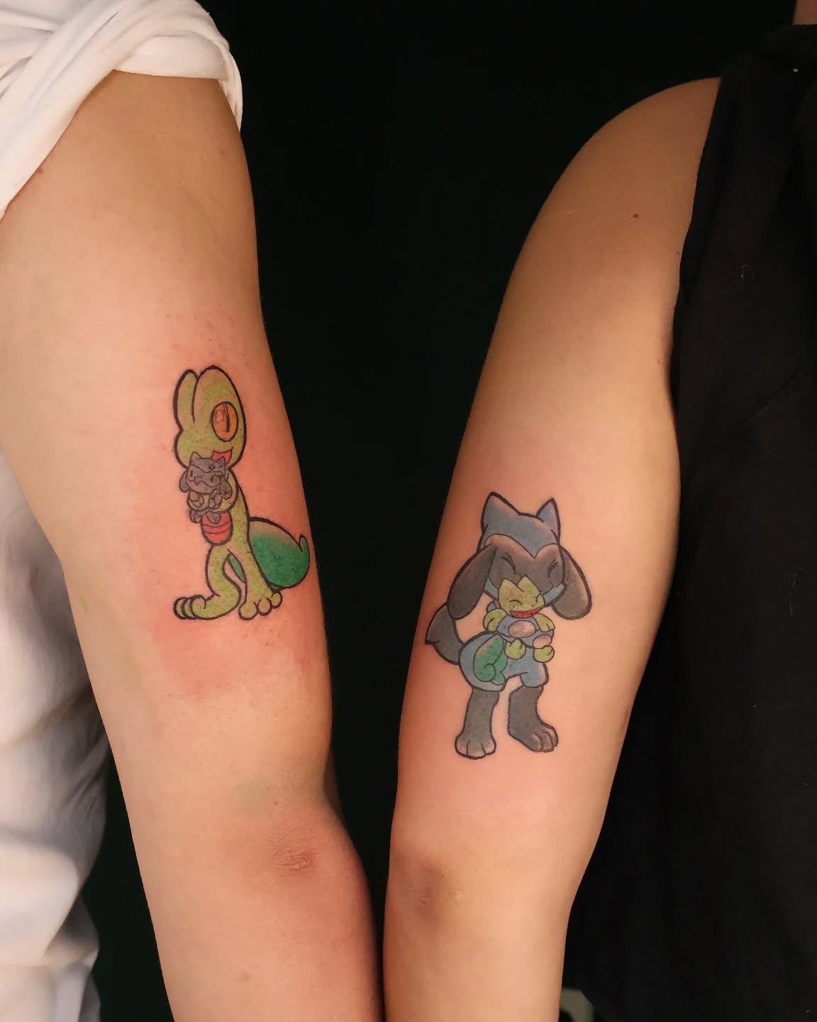 Postoje li slađe matching tetovaže od ovih? 😍💙💚

#animetattooideas #matchingtattoo #pokemon #pokemontattoo #tetoviranje #zagreb