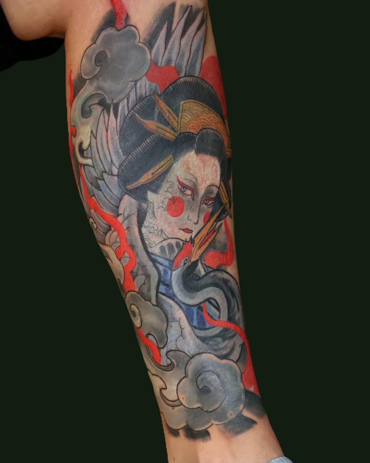 Neo Japanese cover up stare tetovaže ⛩️ iako ga ne objavljujemo često, japanski stil je uvijek dobrodo&scaron;ao