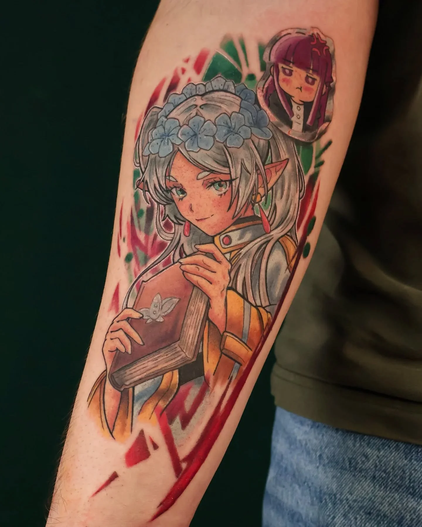 Nema nam dražeg nego kada nam se javite s ovakvom idejom za svoju prvu tetovažu 💜 hvala na povjerenju Vedrane 💙 budi i ti kao Vedran

#frierentattoo #sousounofrieren #animetattoo #zagreb