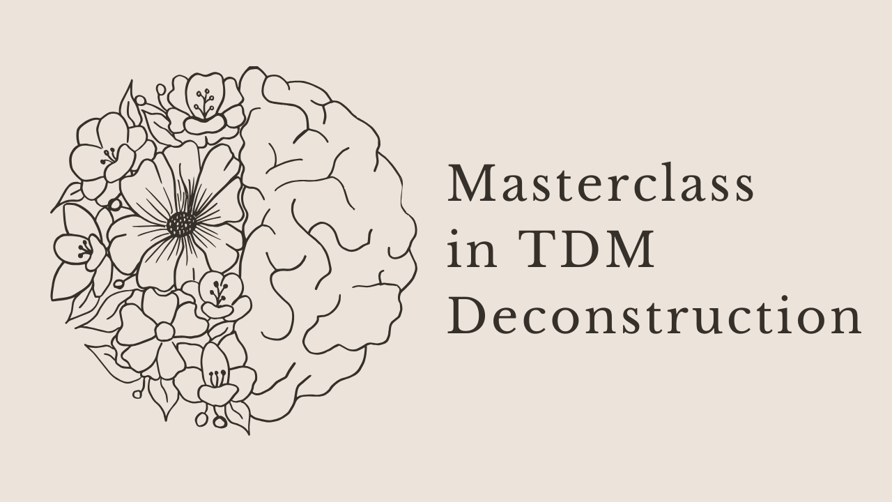 Masterclass in Deconstruction