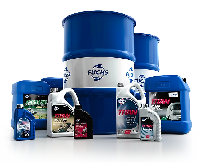 Fuchs lubricants sortiment med expressleverans