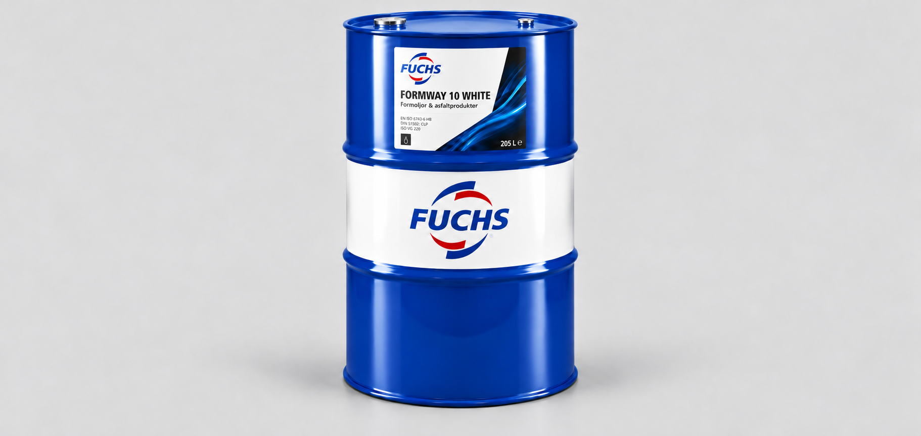 FUCHS FORMWAY 10 WHITE formolja i 205-litersfat.