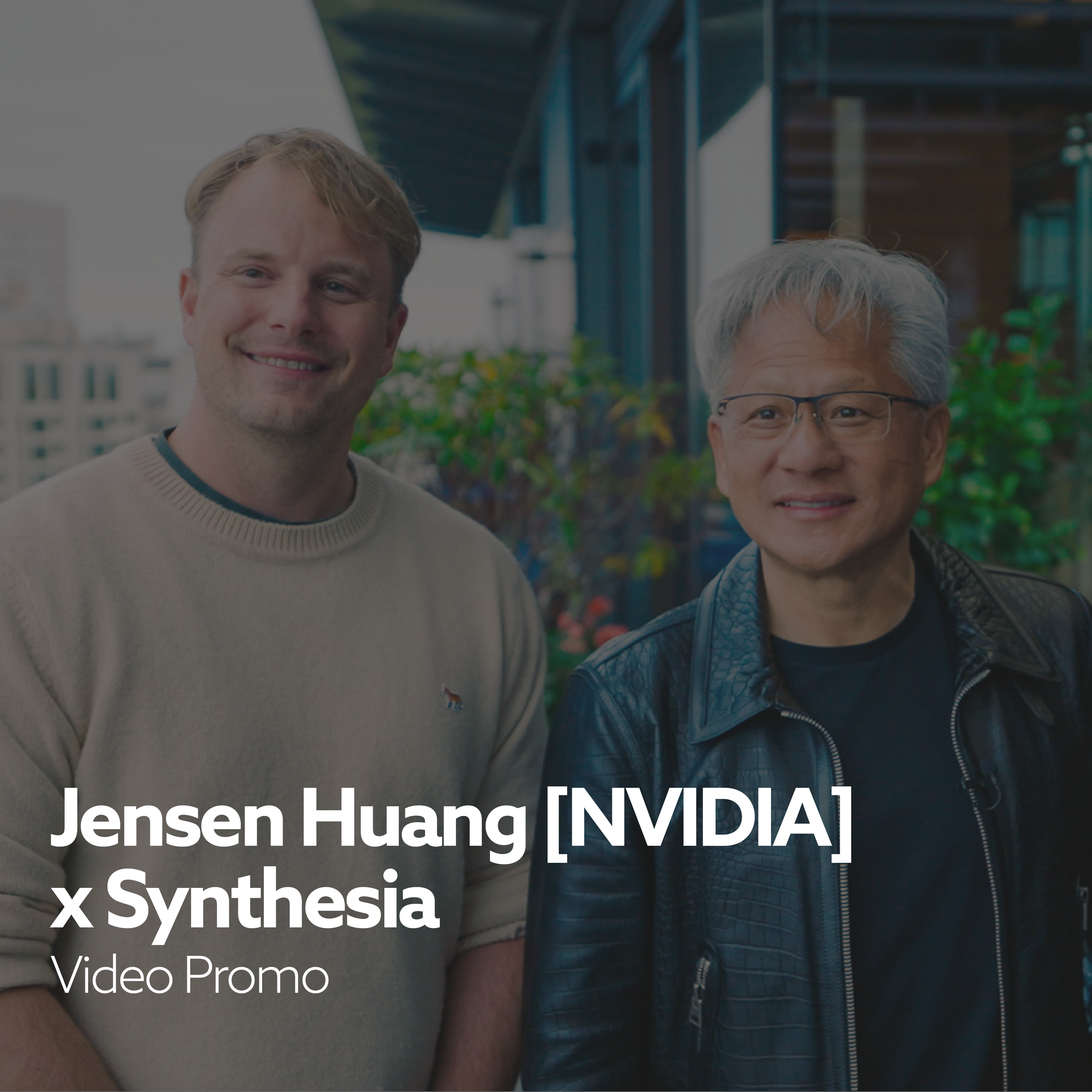 Jensen Huang [NVIDIA] x Synthesia