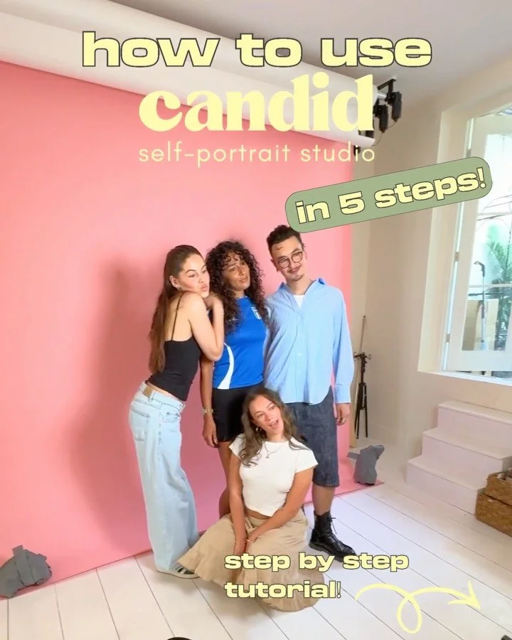 5 steps to the best photos you&rsquo;ve ever taken of yourself*

1. arrive
2. ⁠relax
3. ⁠shoot 
4. ⁠print your favourite
5. ⁠leave with up to 500 images, ON THE SAME DAY

no photographer. self-shooting in private. just you &amp; the clicker (plus you