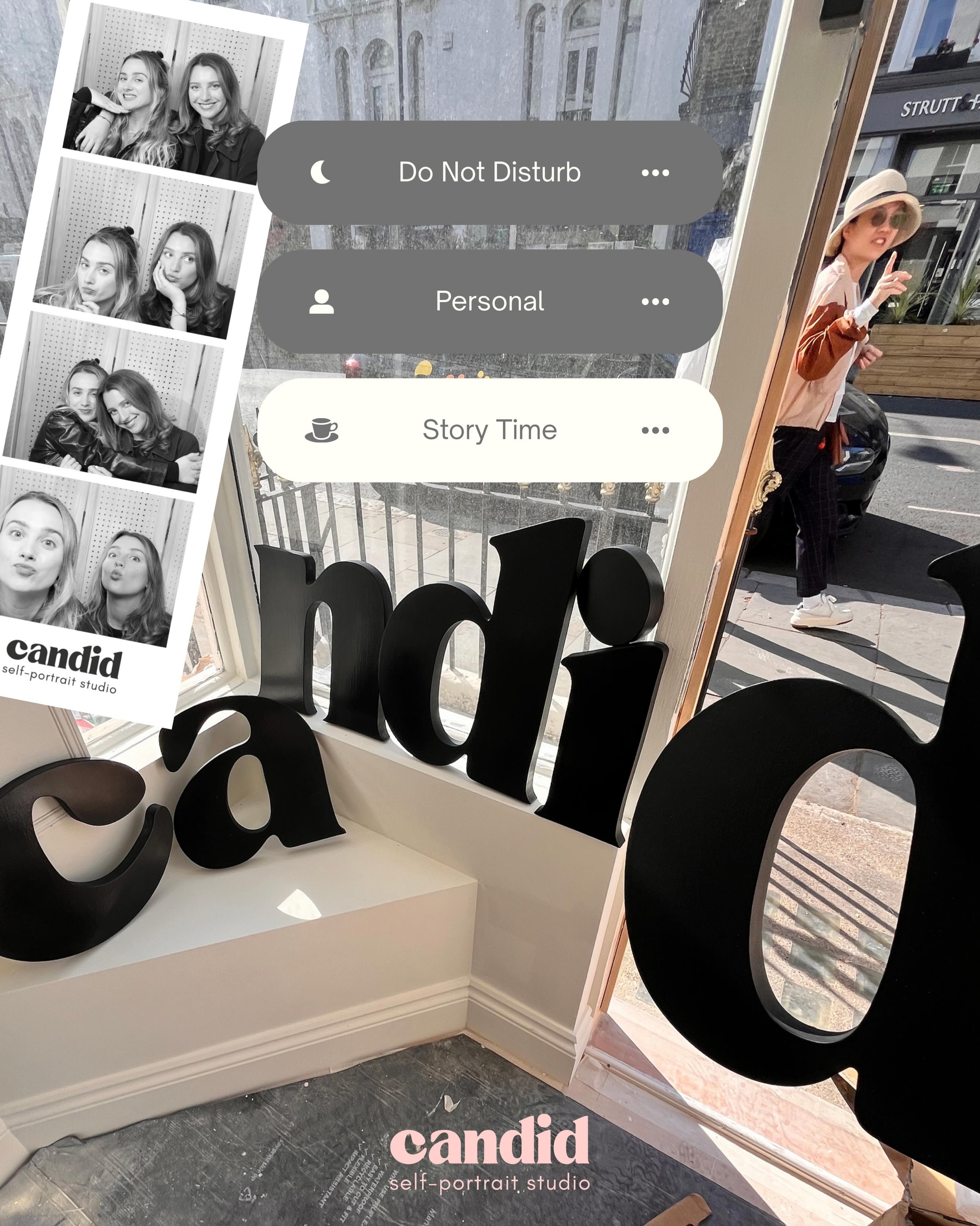 would you still love us if we were baz studios? 💀 

so! how did we get to the name candid? here&rsquo;s our story time from 2022 to opening our day 📖 

thanks @sassrobcreative for designing our beautiful logo with us xxxxx