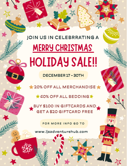 Merry Christmas Holiday Sale!!!