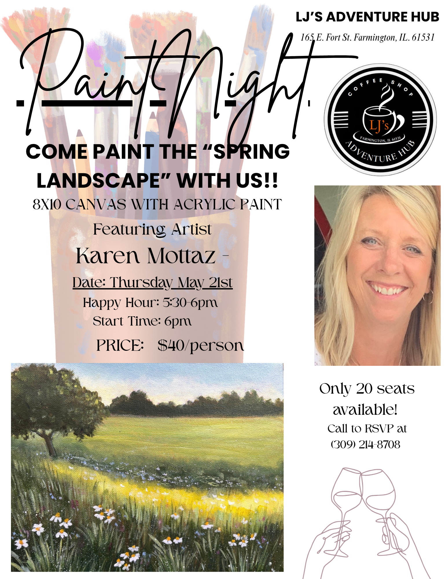 PAINT NIGHT!!