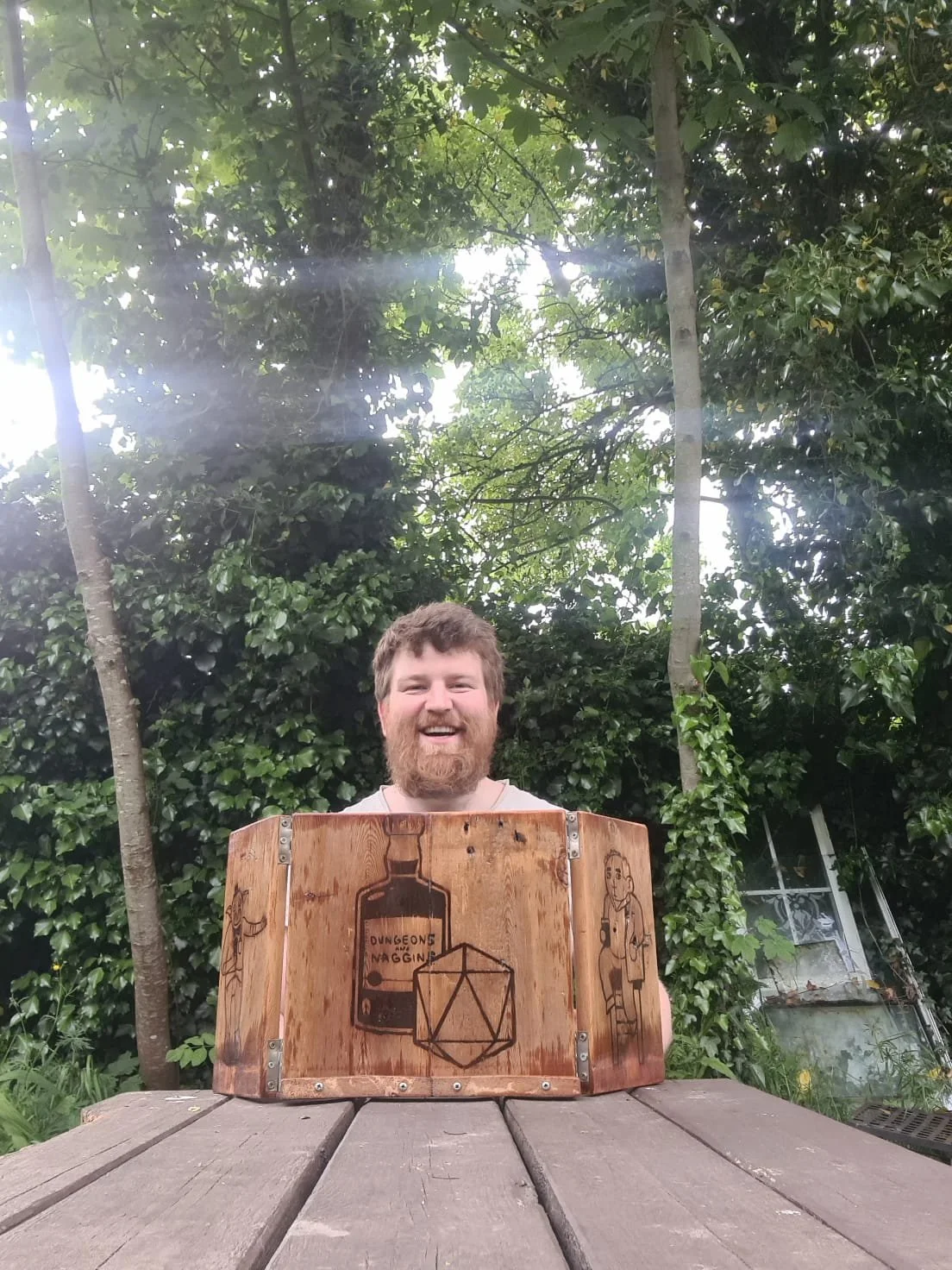 steve bennett nagginlord home made wooden screen.jpeg