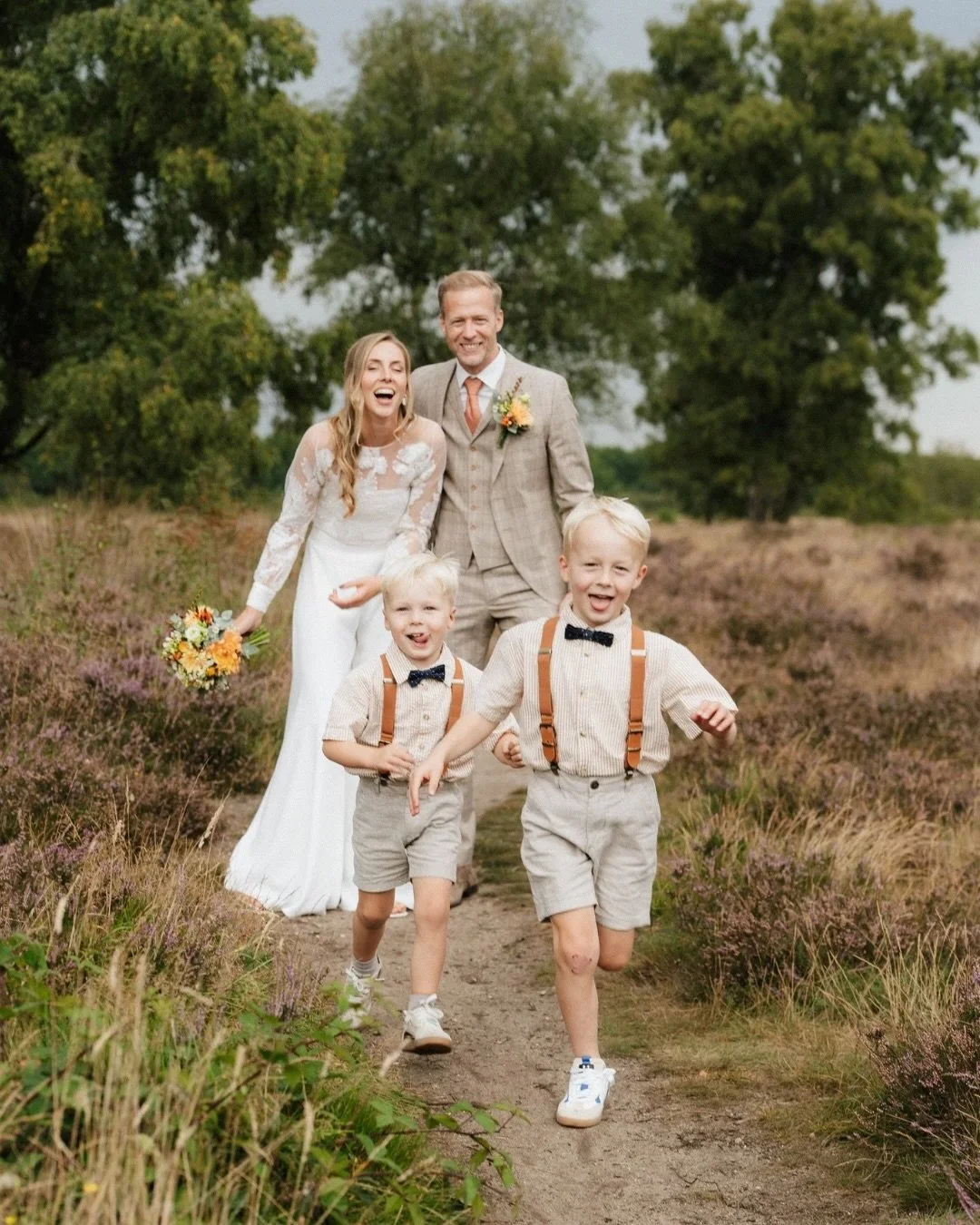 Soulful, fun and authentic wedding of Daniela &amp; Stefan in The Netherlands 💖

Being from dafferent countries they created a shared day, uniting two cultures, two languages and it worked out beautifully.

One of the cute parts of the day was how t