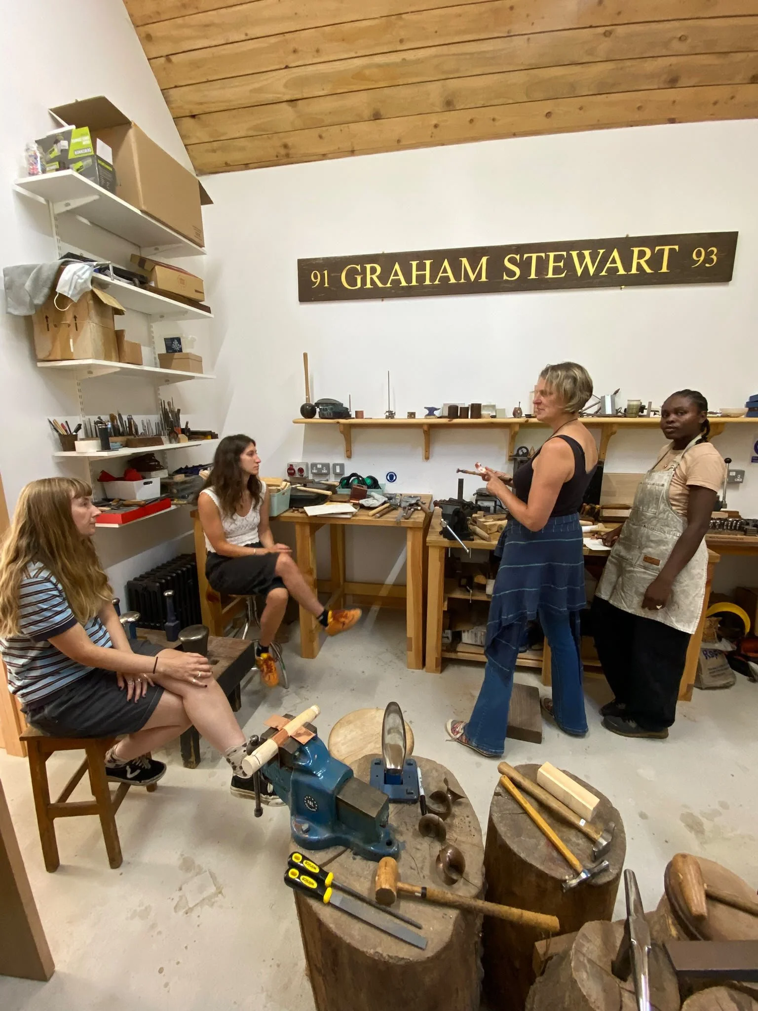 Marchmont Silversmithing workshops Masterclass