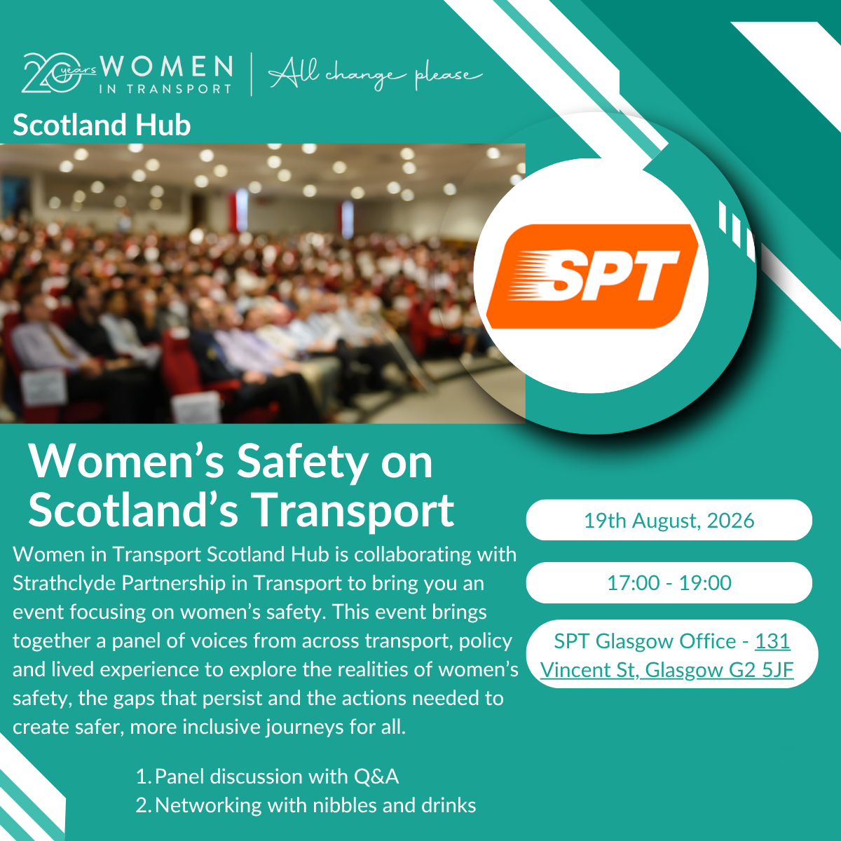 Scotland Hub Event: Women's Safety on Scotland's Transport