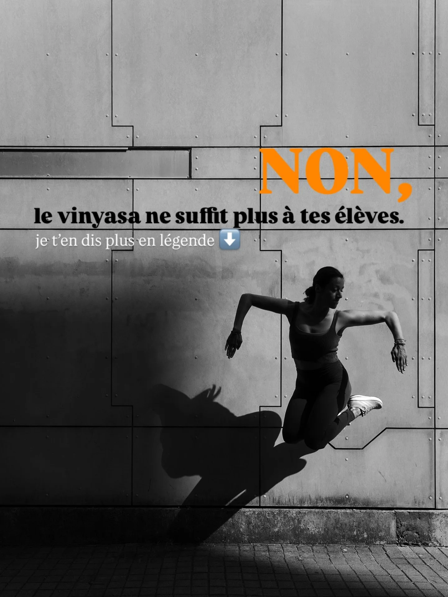 𝐍𝐨𝐧, 𝐥𝐞 𝐕𝐢𝐧𝐲𝐚𝐬𝐚 𝐧𝐞 𝐬𝐮𝐟𝐟𝐢𝐭 𝐩𝐥𝐮𝐬 𝐚̀ 𝐭𝐞𝐬 𝐞́𝐥𝐞̀𝐯𝐞𝐬.

Je risque de ne pas me faire que des copains.ines avec celle-l&agrave;&hellip;🫣

Dans un flow Vinyasa, on r&eacute;p&egrave;te souvent les m&ecirc;mes trajectoires de