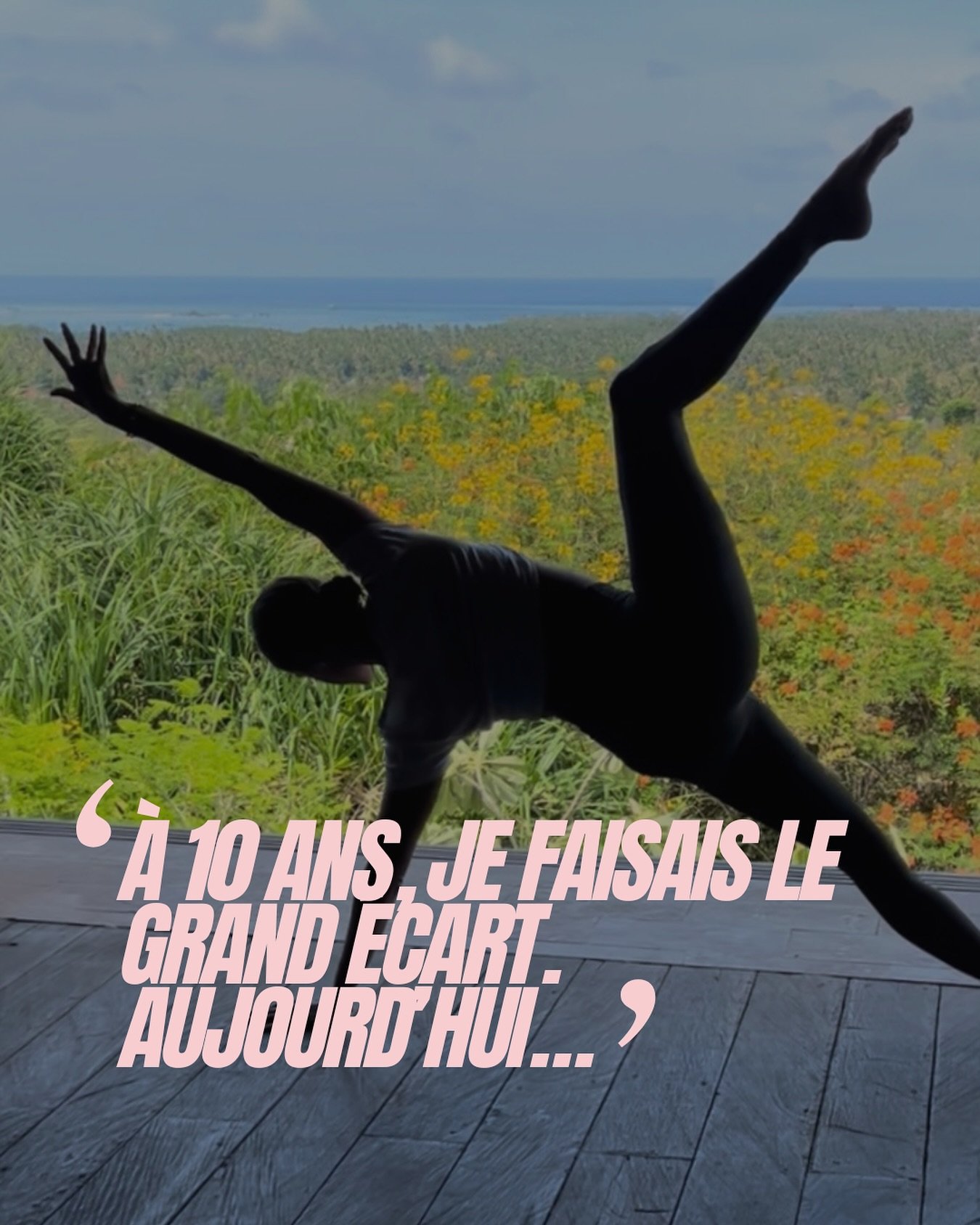 🇫🇷 Toi aussi tu l&rsquo;entends souvent cette phrase, en tant que prof de yoga ?

Spoiler, ne plus pouvoir le faire 25 ans plus tard, ce n&rsquo;est pas (seulement) une question d&rsquo;&acirc;ge ou de souplesse.

Quand une articulation ou une ampl