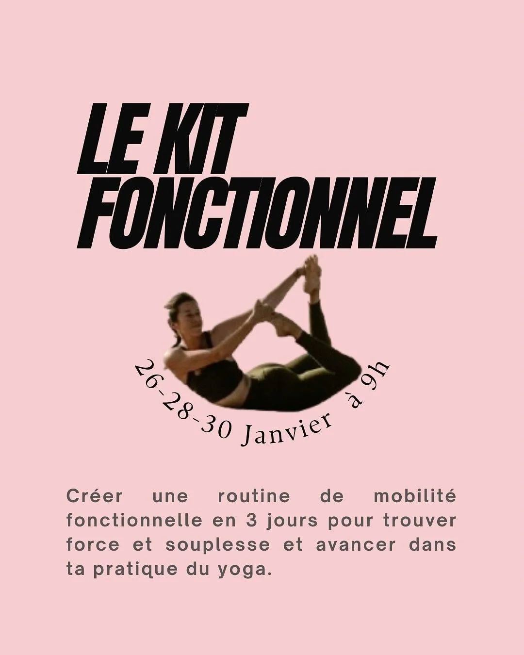 2026, l&rsquo;ann&eacute;e o&ugrave; tu d&eacute;bloques toutes ces postures de yoga improbables gr&acirc;ce &agrave; la mobilit&eacute; fonctionnelle 🔥

Le yoga, on l&rsquo;adore mais cette fois-ci, on fait un travail de fond ensemble pour comprend