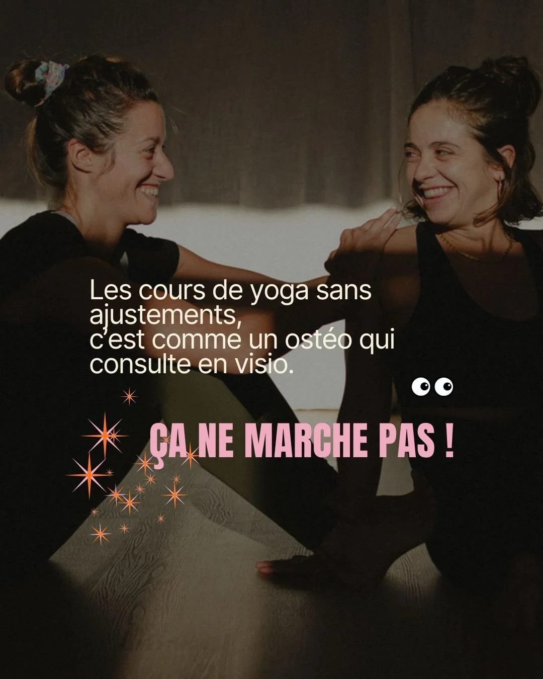 T&rsquo;imagines un rendez-vous chez l&rsquo;ost&eacute;o en visio pour qu&rsquo;il te dise que ton diaphragme est coinc&eacute; ? 👀 

Pertinent peut-&ecirc;tre pour le diagnostic mais beaucoup moins pour r&eacute;soudre le probl&egrave;me.

&Agrave