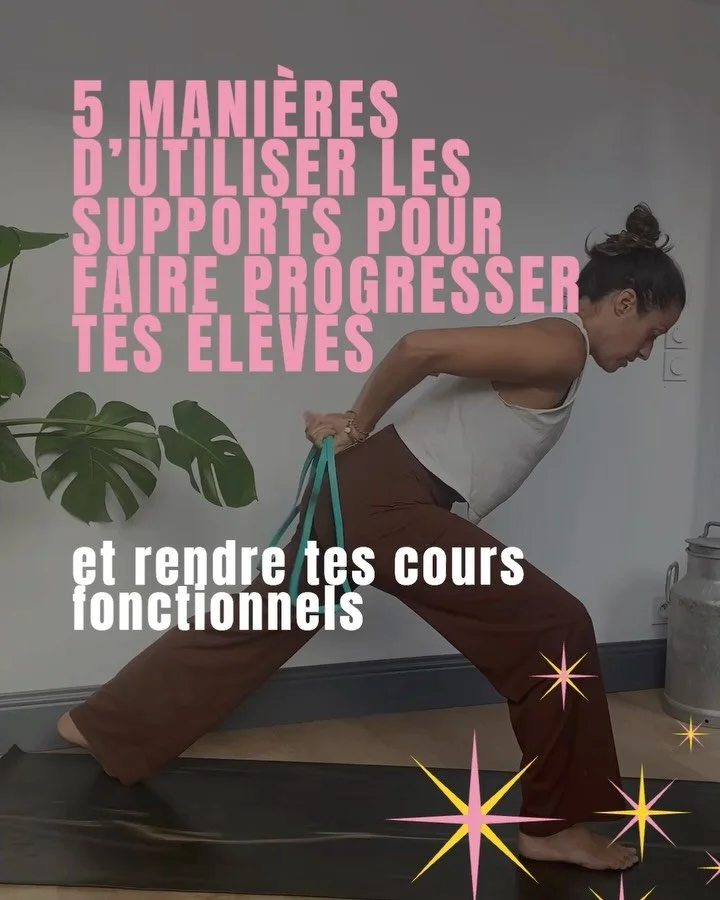 Tu utilises s&ucirc;rement d&eacute;j&agrave; les briques et la sangle pour simplifier les postures trop challenging. 
Mais est-ce que tu les utilises aussi pour faire progresser l&rsquo;intensit&eacute; ?

Bien utilis&eacute;s, les supports peuvent 