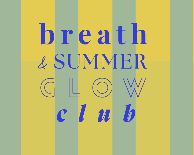 Cours de yoga live · Breath & Summer Glow Club