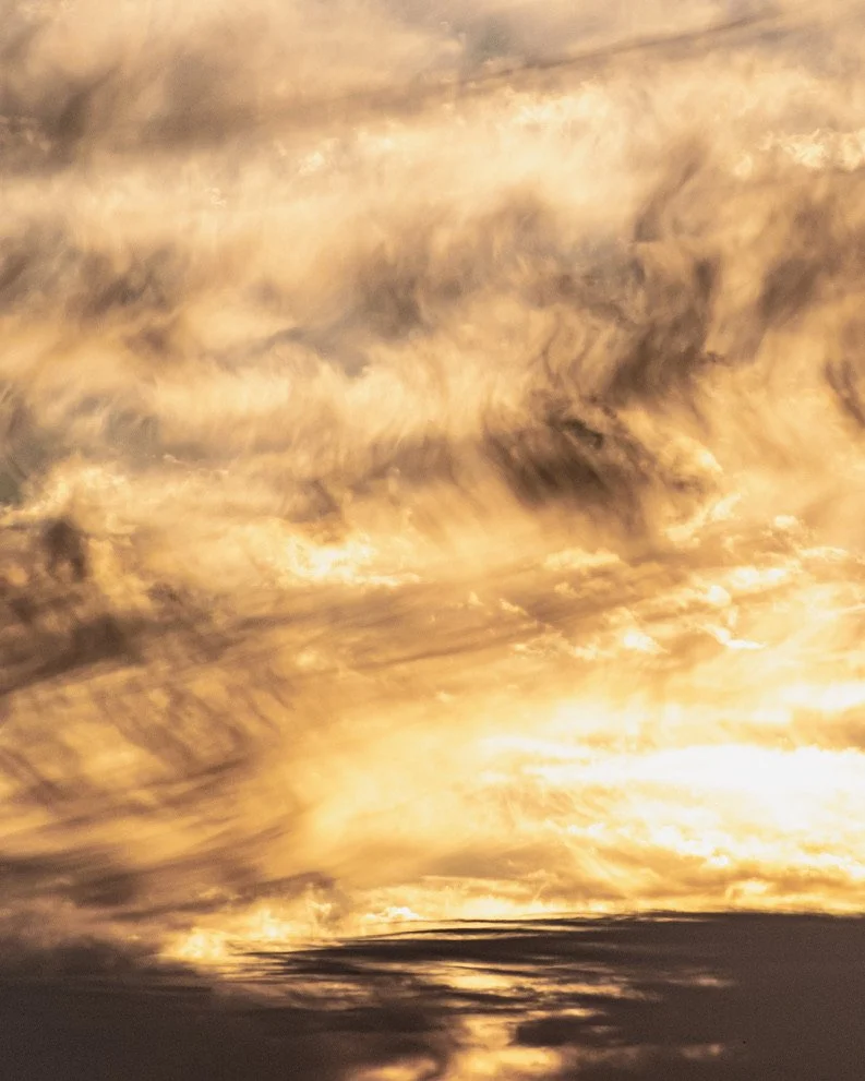 stillness · soft sunset