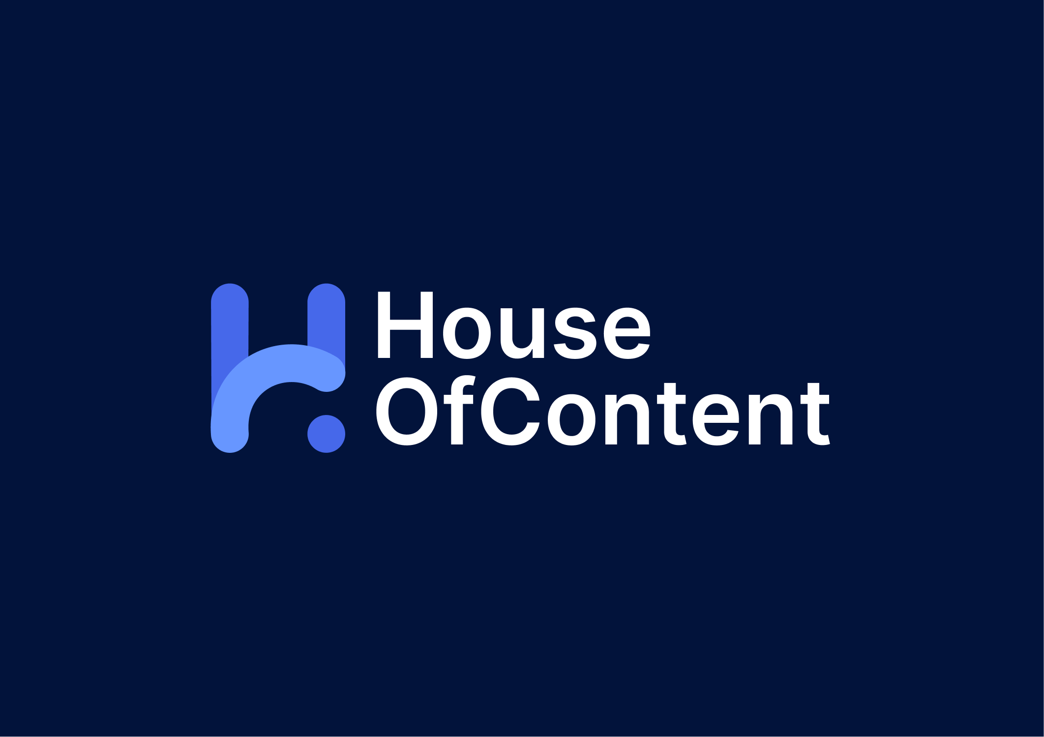 HouseOfContent - Logo Design 2025