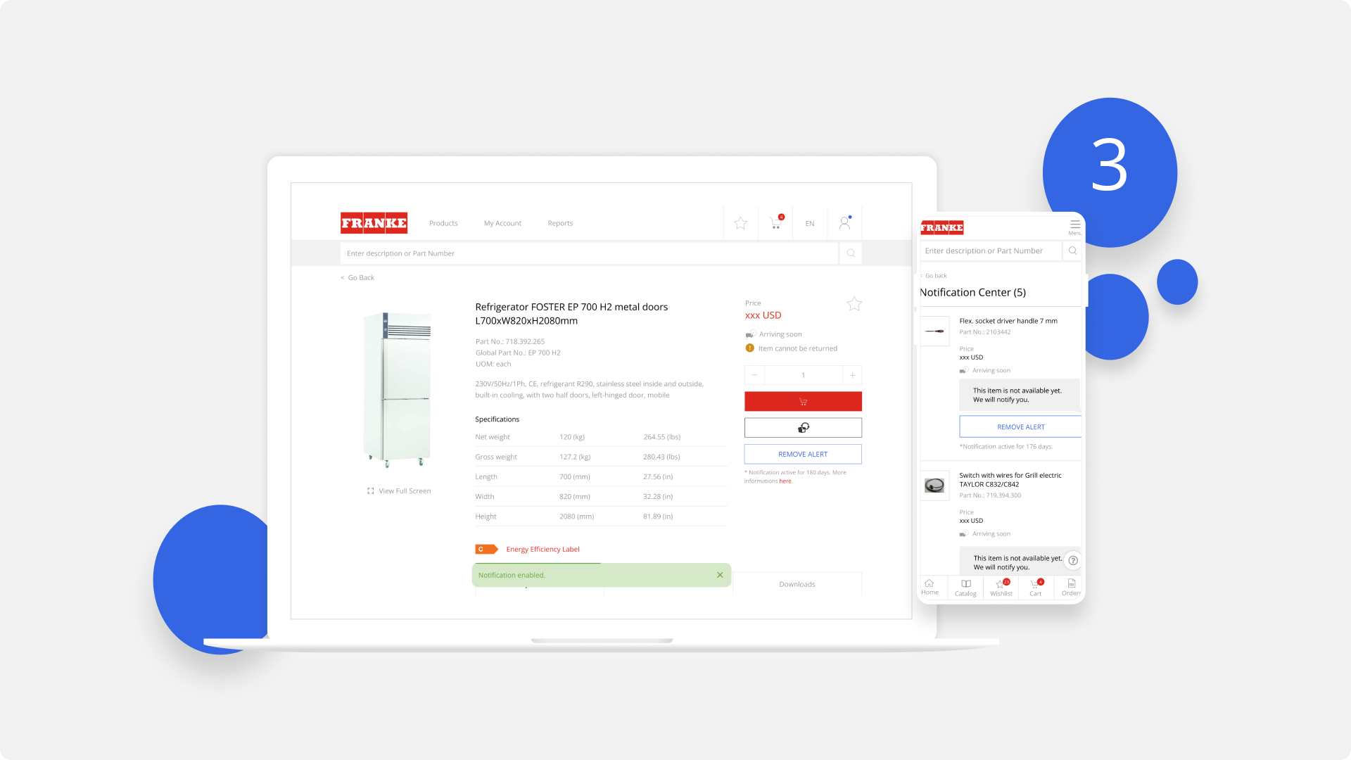 Franke - Notification Center