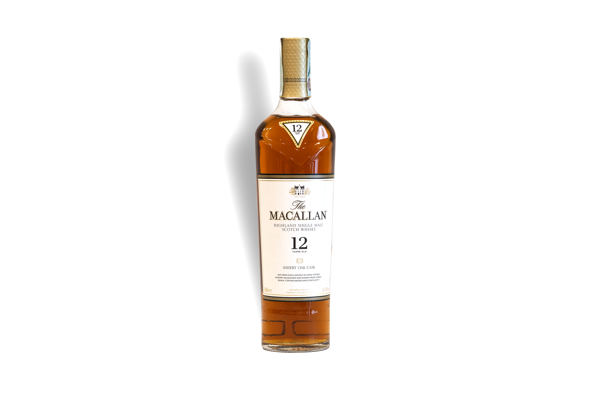 Macallan sherry oak 12yo